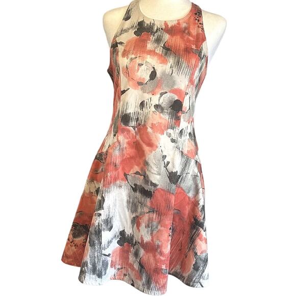 Abercrombie & Fitch Floral Sleeveless Day Dress Size Large - Picture 13 of 16